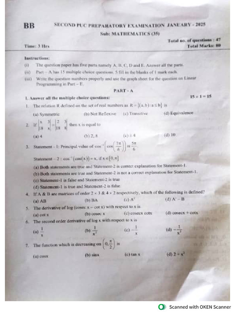 Maths BB | PDF