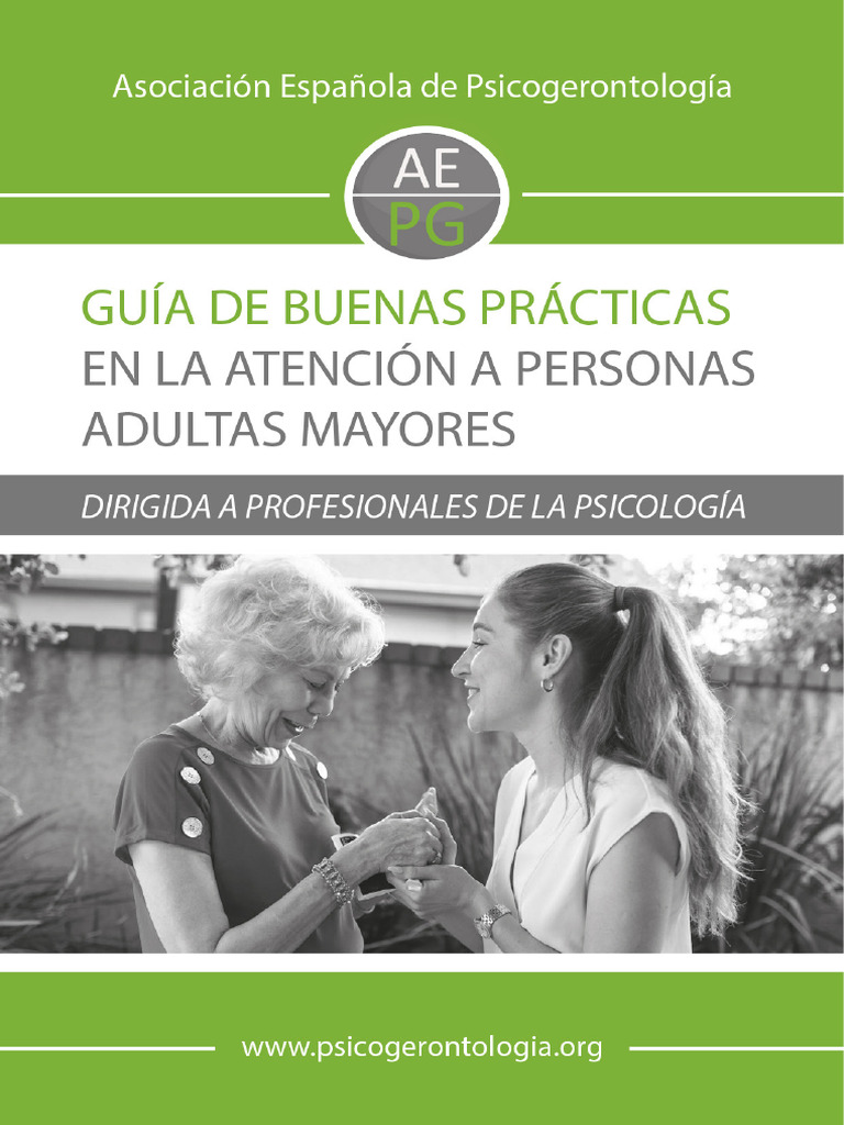Guia de Buenas Prácticas en La Atención A Personas Mayores | PDF