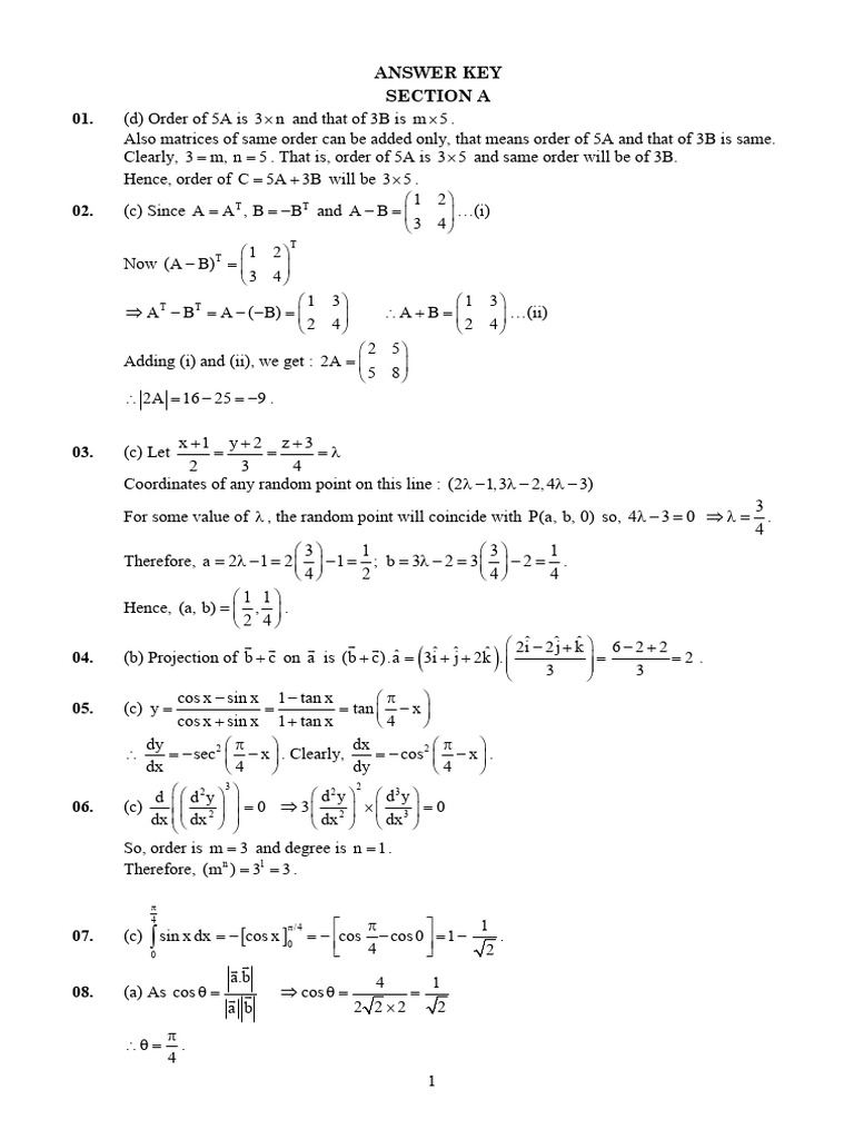 Mathematics-041 - MS - 250110 - 183539 | PDF | Trigonometric Functions ...