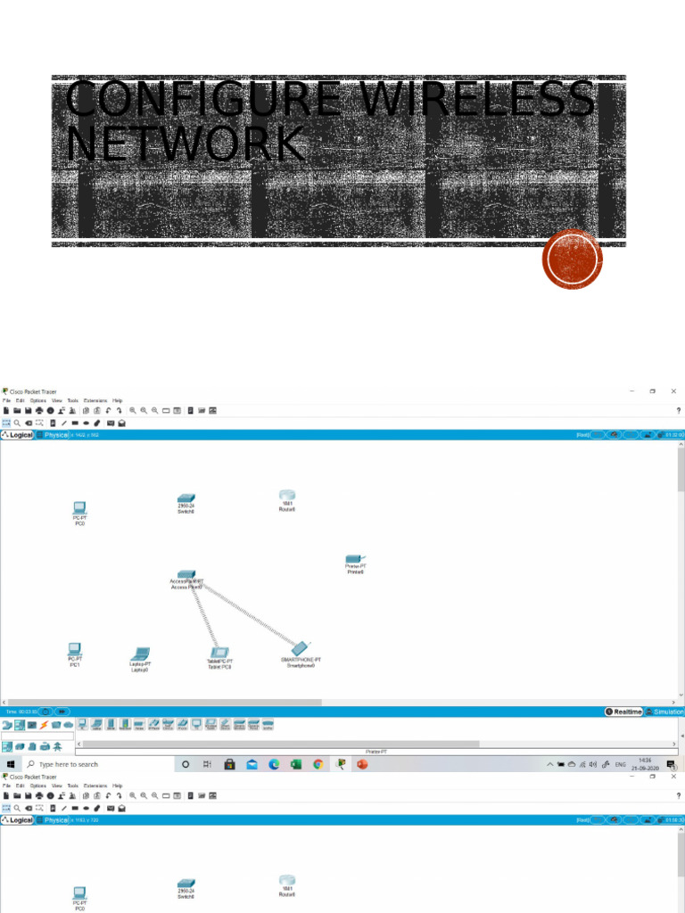 CN Configure Wireless Network | PDF