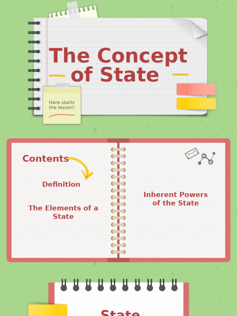 Elements and Powers of a State | PDF | Public Law | Government