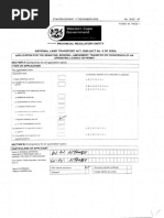 Gauteng Operating License Application Form | PDF | Identity Document ...