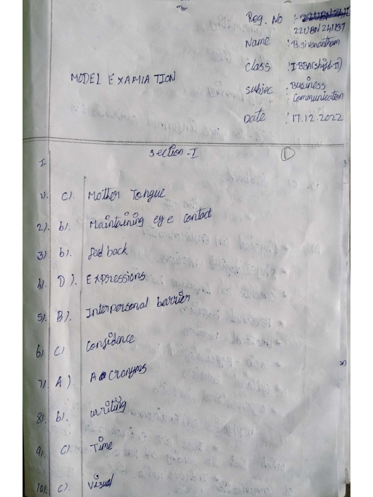 Business Communication - 17.12.2022 | PDF