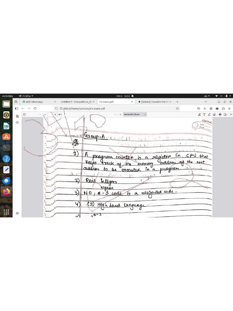 Bithika_Answer_Sheet | PDF