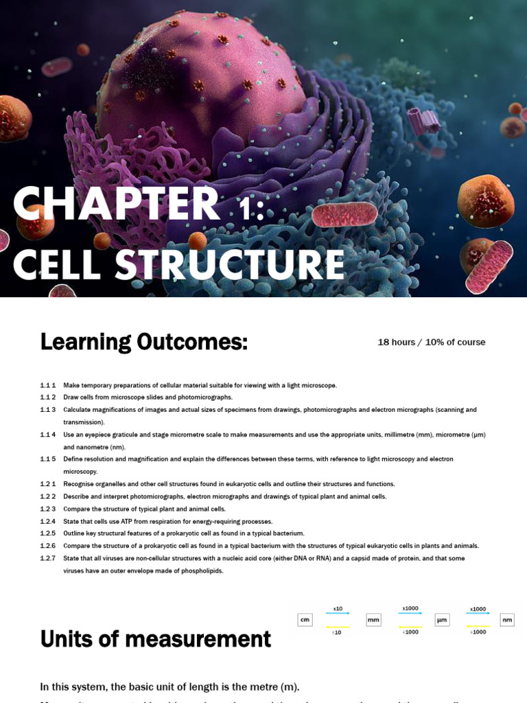 Understanding Cell Structure and Microscopy | PDF | Cell (Biology ...