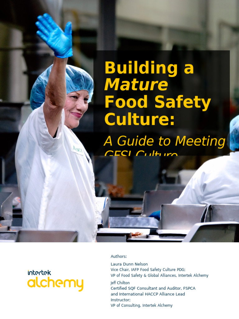Guide to GFSI Food Safety Culture | PDF | Food Safety | Safety
