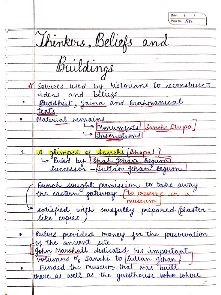 Thinkers, Beliefs and Buildings | PDF