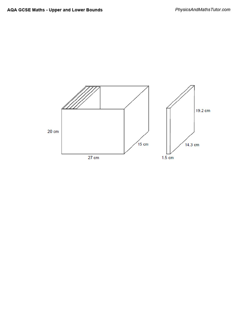 GCSE Maths: Upper & Lower Bounds | PDF | Significant Figures | Mathematics