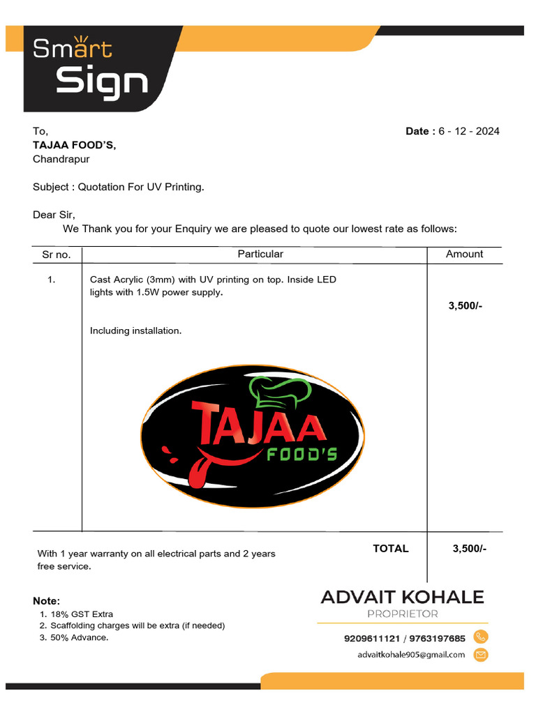 Tajaa | PDF