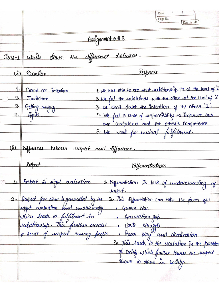 Uhv Assignment | PDF