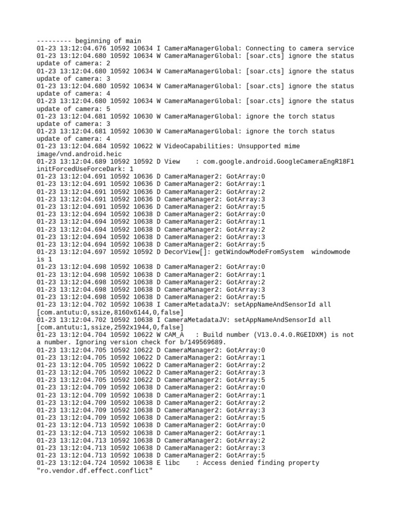 Logcat 1737609124620 | PDF | Computer Engineering | Computer Science