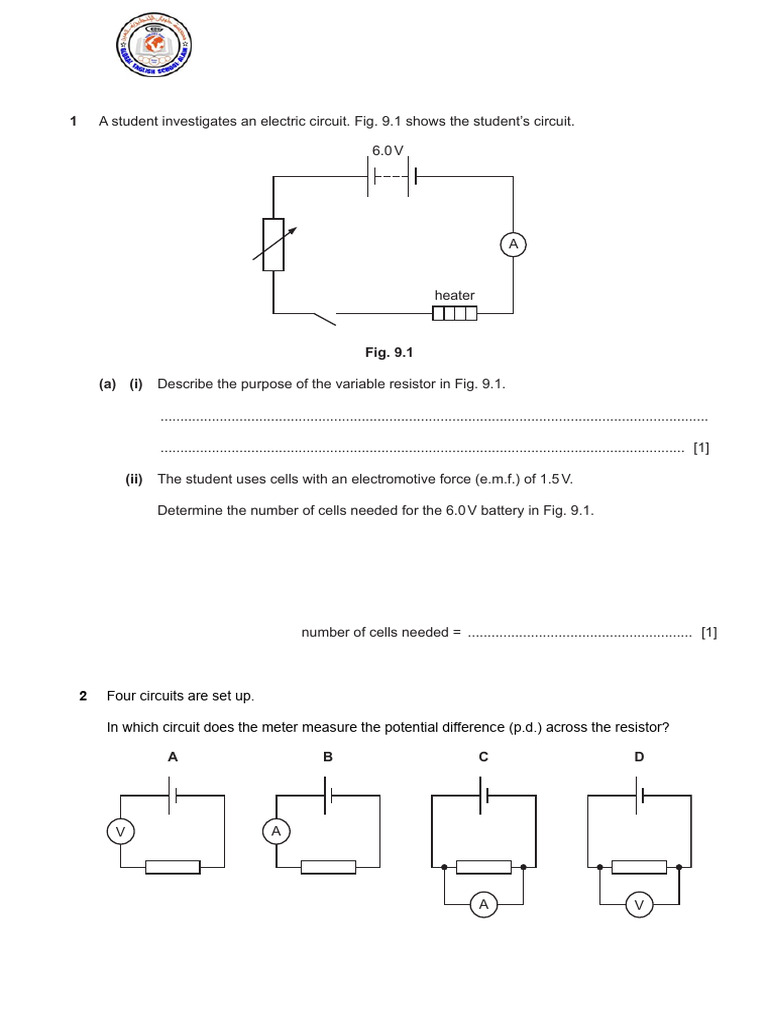 Assignment Circuits | PDF | Electrical Network | Voltage