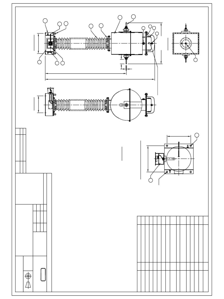 Ga. Drg. | PDF | Electrical Components | Materials