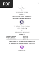 A Synopsis Report On: Road Traffic System