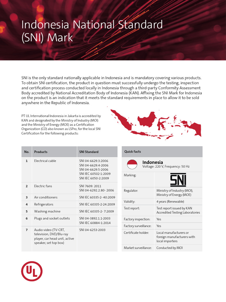 SNI Certification Process in Indonesia | PDF | Certification | Mains ...
