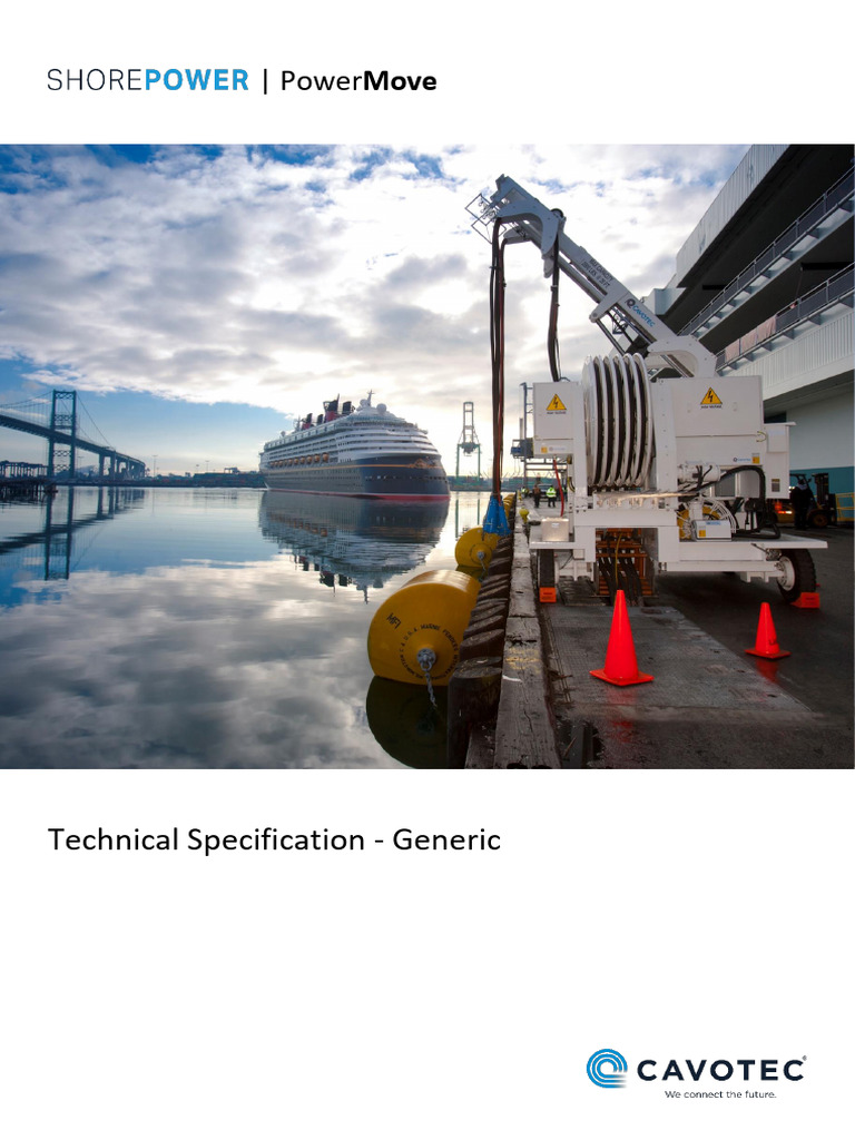 Shore Power Jib Crane Specifications | PDF | Ac Power Plugs And Sockets ...