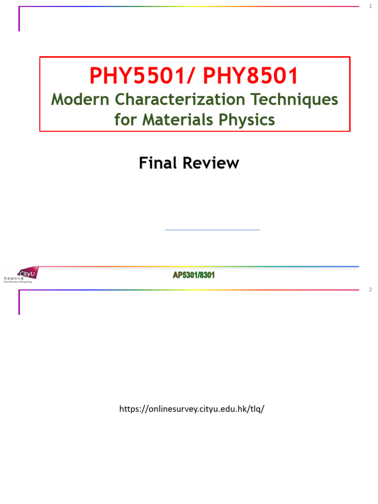 Modern Techniques in Materials Characterization | PDF | Scanning ...