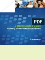 Getting Started Guide: Blackberry 8830 World Edition Smartphone