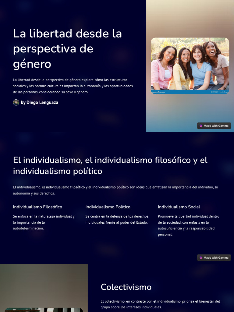 Perspectivas de Libertad y Derechos Humanos | PDF | Individualismo ...