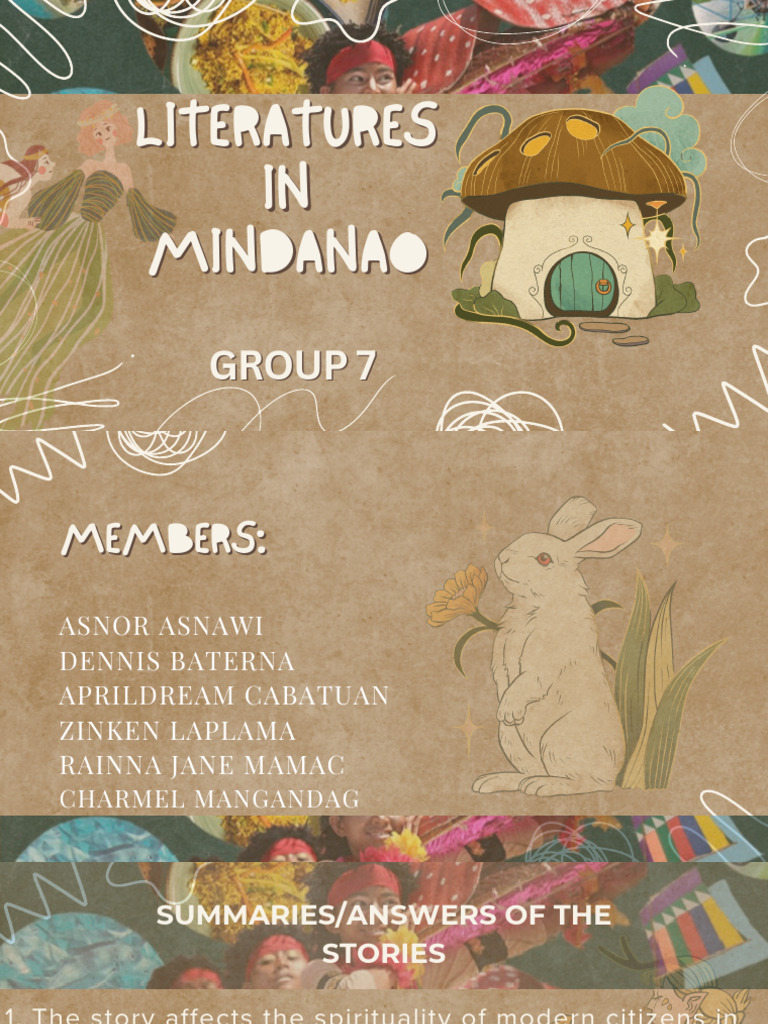 Mindanao Creation Stories and Culture | PDF | Religious Belief And Doctrine