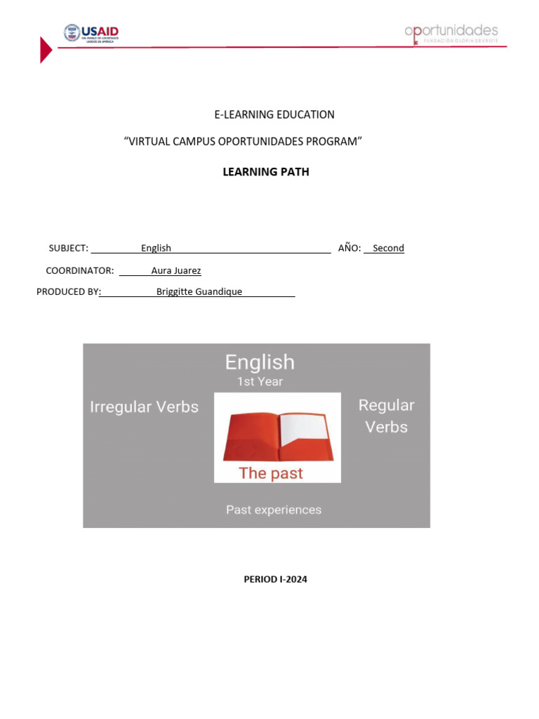 Learning Path 2nd Year - SAT P1 2024 | PDF | English Language | Vocabulary