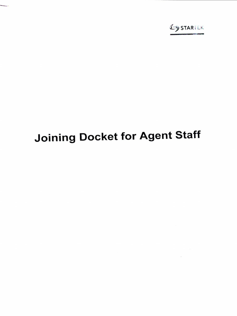 Joining Docket For Agent Staff 25-Aug-2021 13-10-17 | PDF