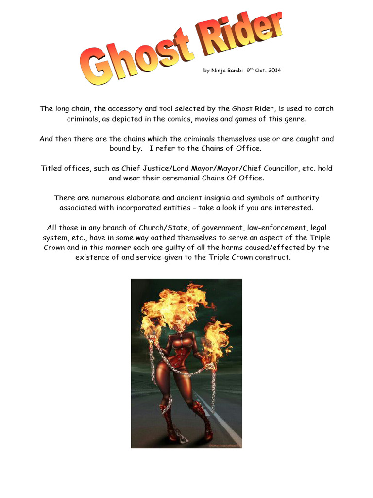 ghostrider | PDF | Criminal Justice | Crime & Violence