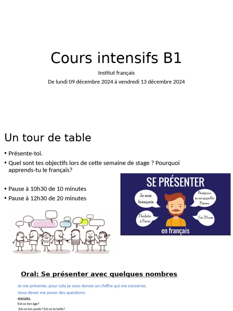 Cours Intensifs de Grammaire B1 | PDF | Linguistique | Grammaire