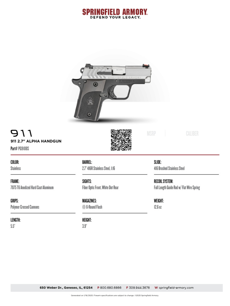 Springfield 911 2.7