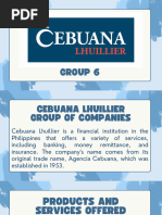 PJ Lhuillier Group Overview | PDF | Companies Of The Philippines | Banks