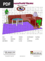 English Crossword For Children