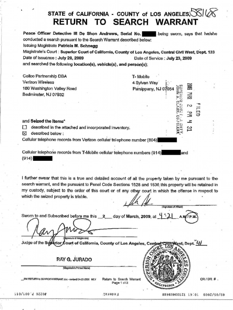 Chris Brown Police Report