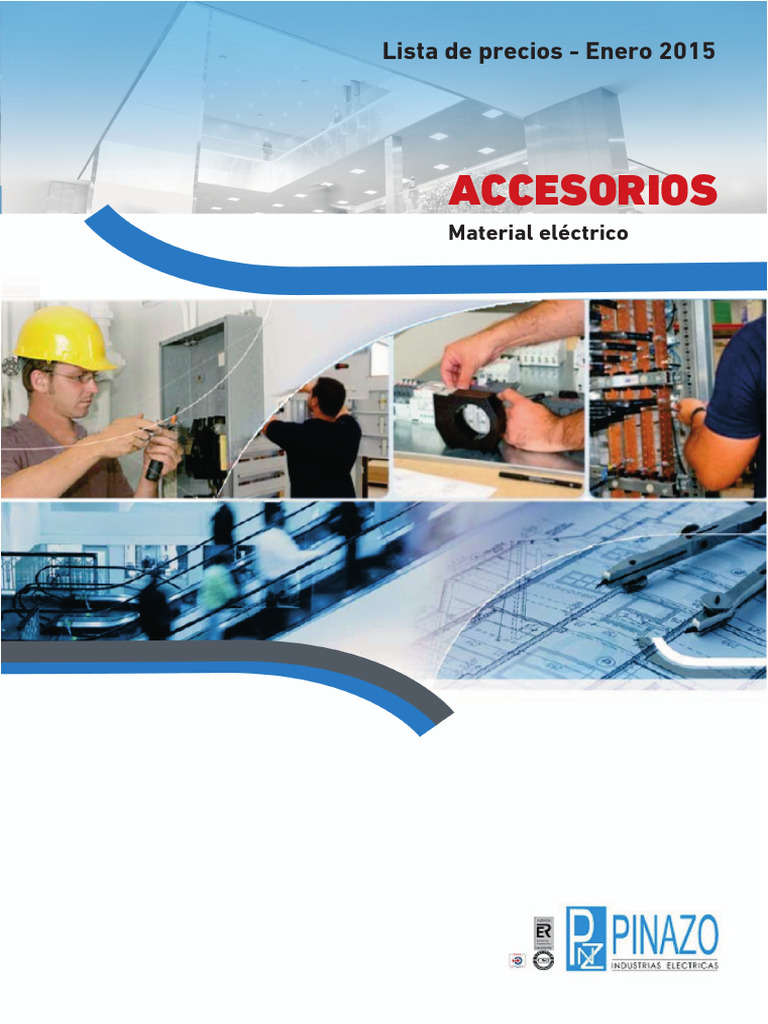 Accesorios PNZ | PDF | Aislador (Electricidad) | Ingeniería de Edificación