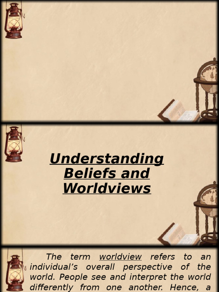 Understanding Worldviews and Beliefs | PDF | Spirituality | Deities