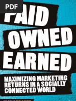 Download Paid Owned Earned by Nick Burcher by Paid Owned Earned SN81930820 doc pdf