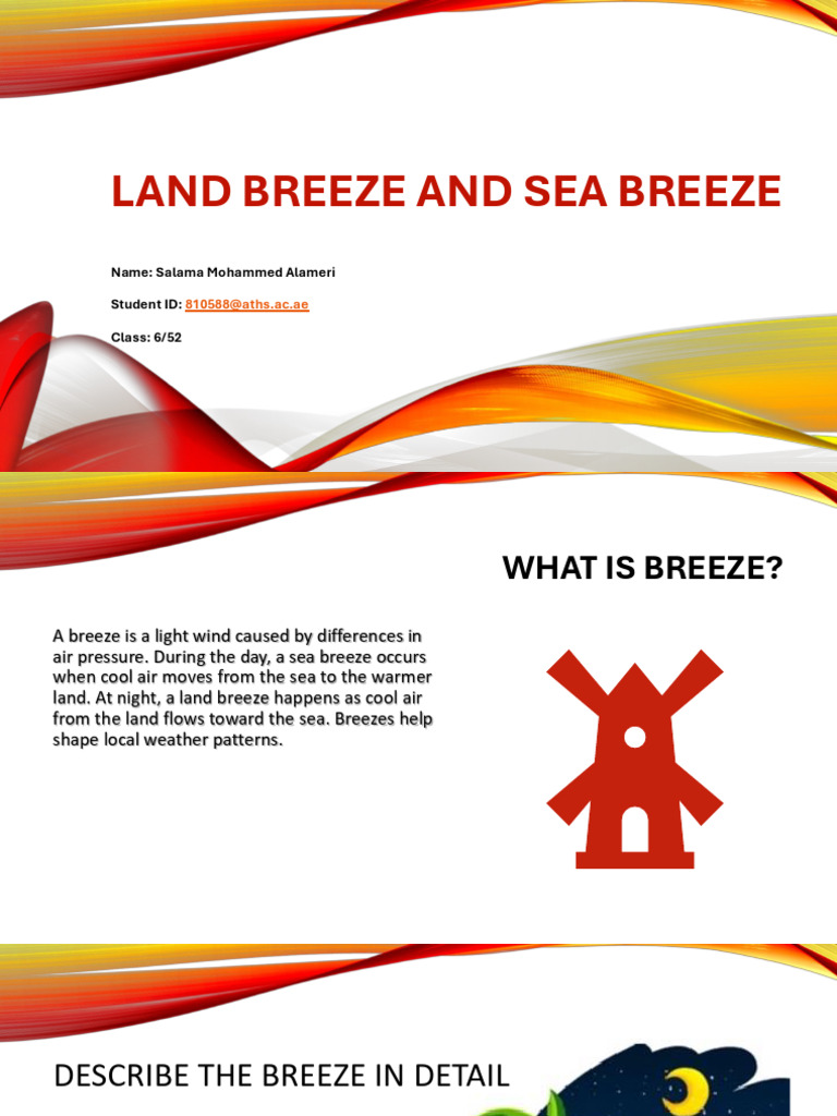 Understanding Land and Sea Breezes | PDF