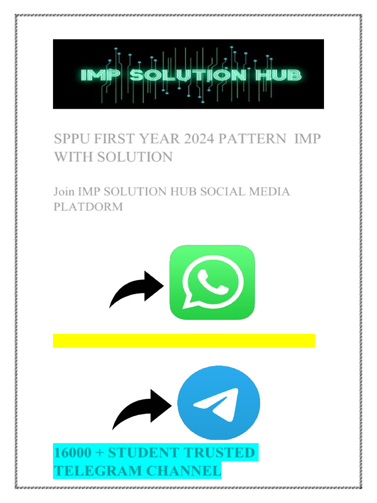 SPPU M1 Question Bank 2024 Solutions | PDF