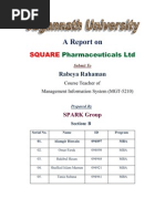 Download A Report on Square Pharmaceuticals Ltd by rakib_0011 SN81931957 doc pdf