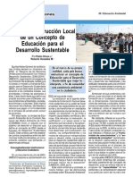 Hacia la Construcción de un Concepto de Educación para el Desarrollo Sustentable