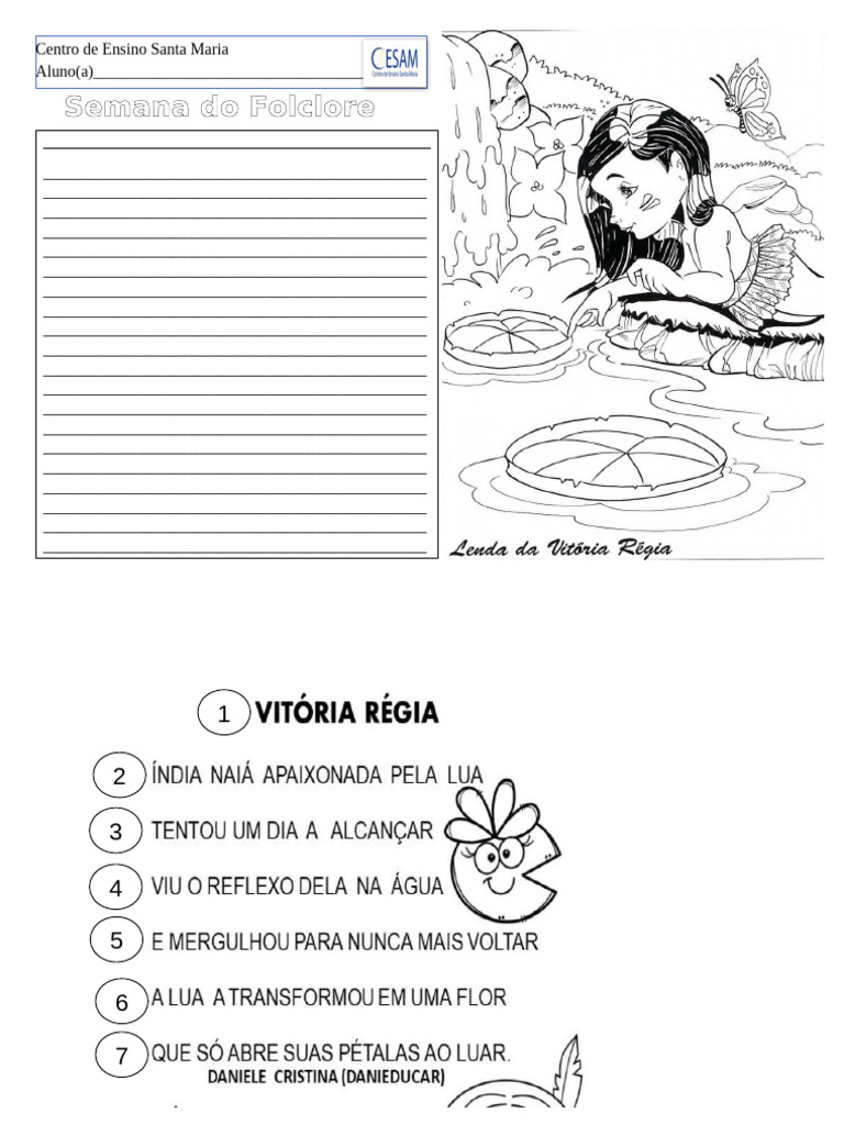 Lenda Da Vitoria Regia | PDF