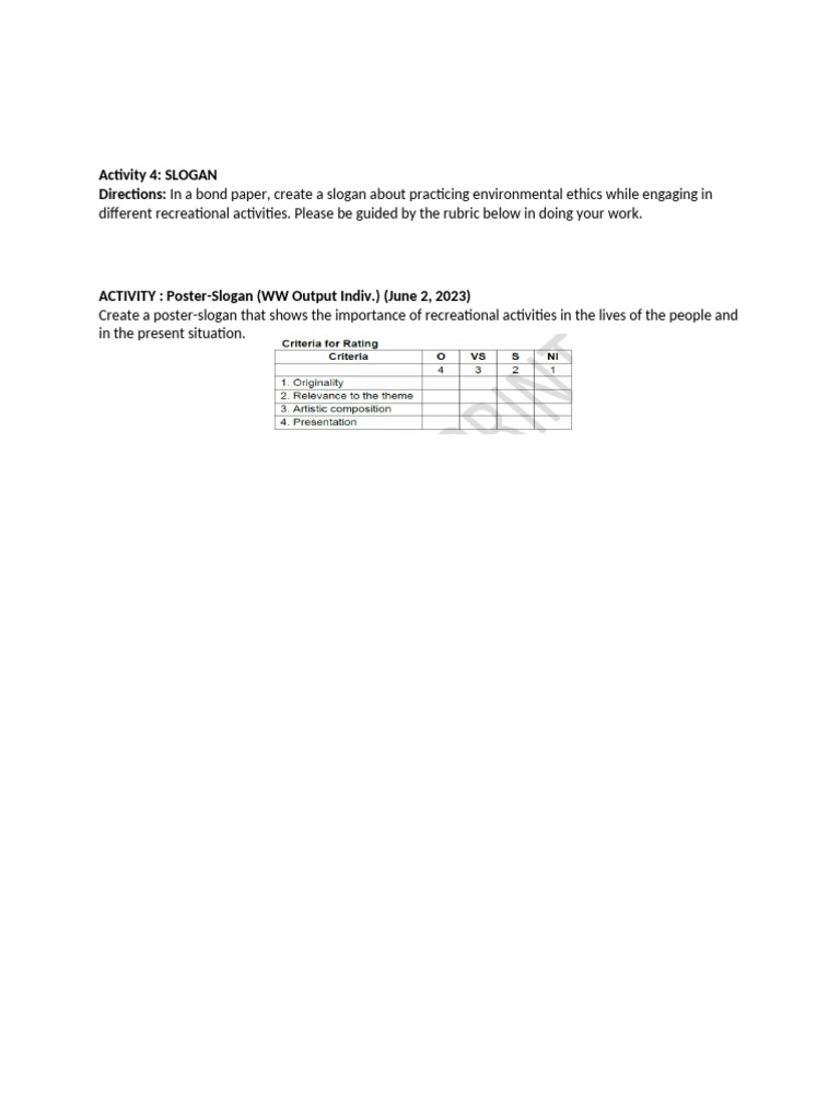 Activity 4 | PDF