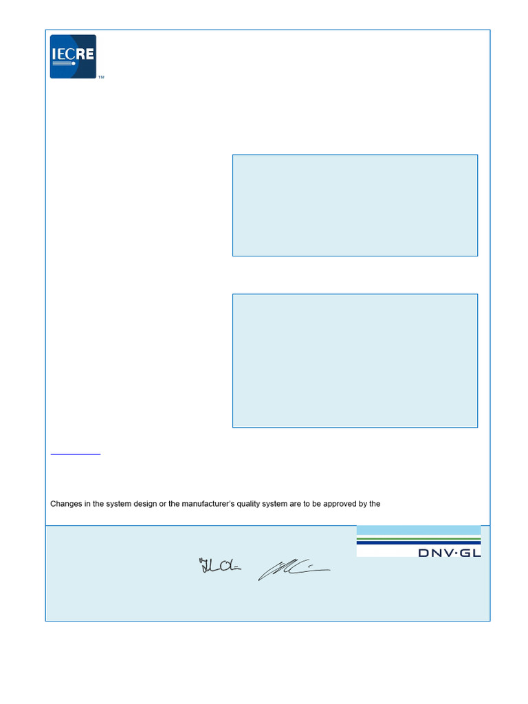 MHI Vestas 9.5 MW Wind Turbine Certificate | PDF | Electric Generator ...