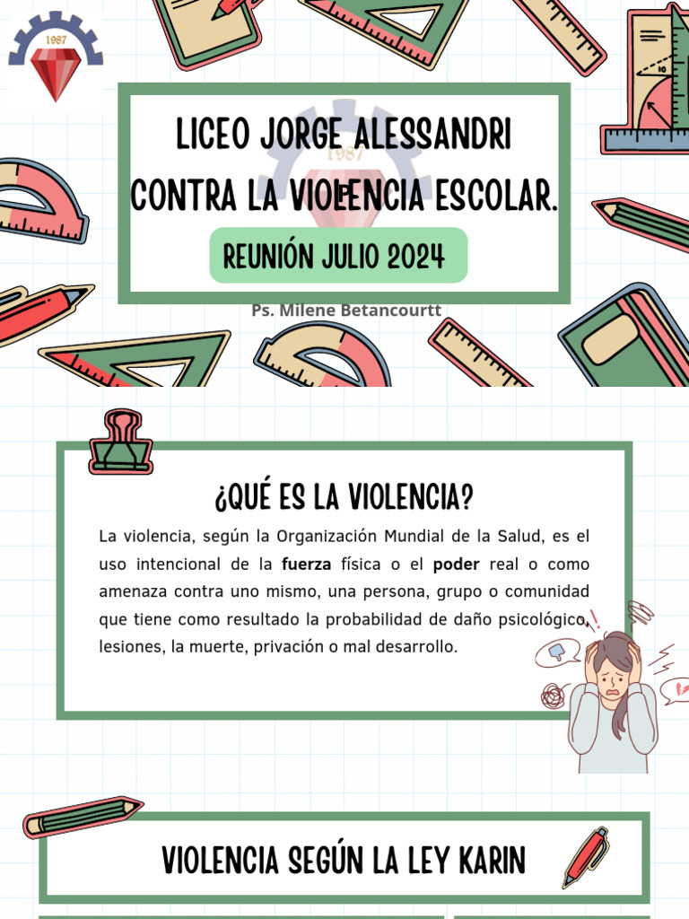 Prevención de la Violencia Escolar | PDF | Violencia | Mediación