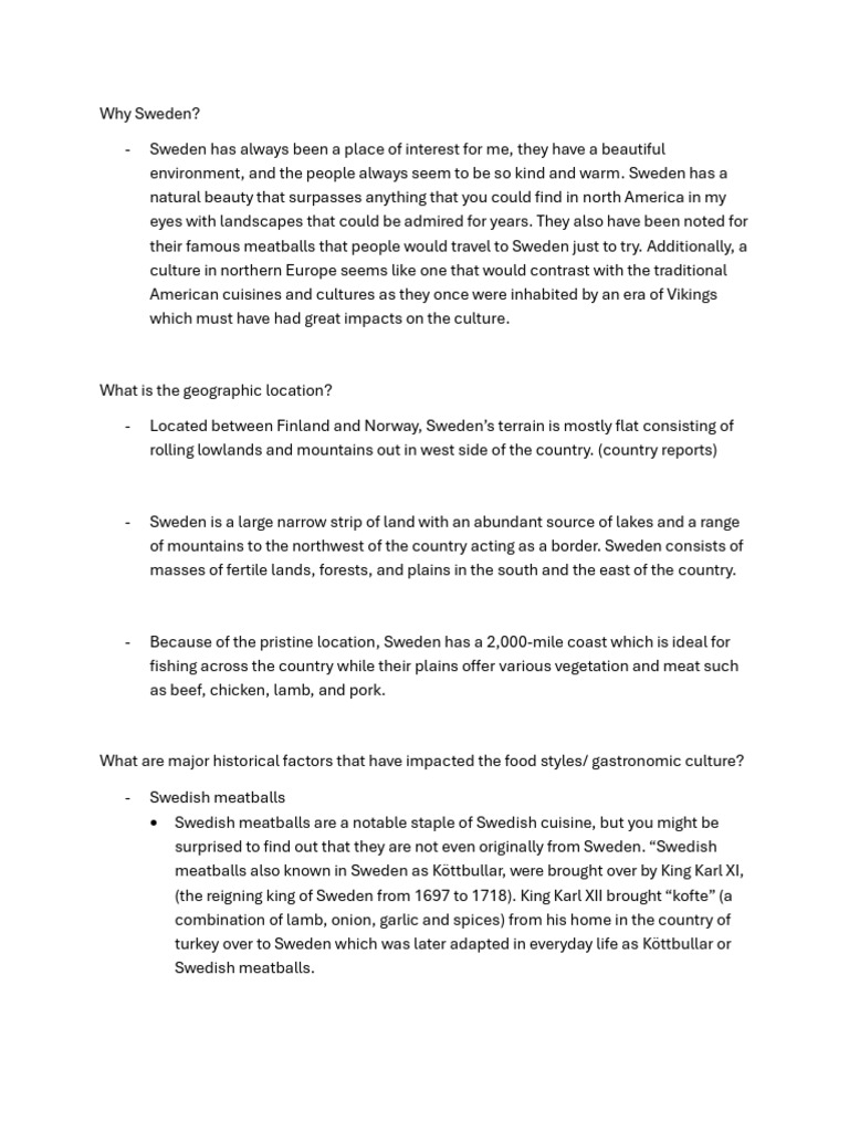 Final Country Project Note page | PDF | Food And Drink Preparation ...