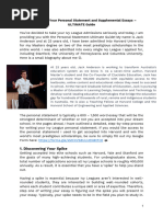 Eagle Scout Ambitions and Life Purpose Essay | PDF | Essays | Advanced ...