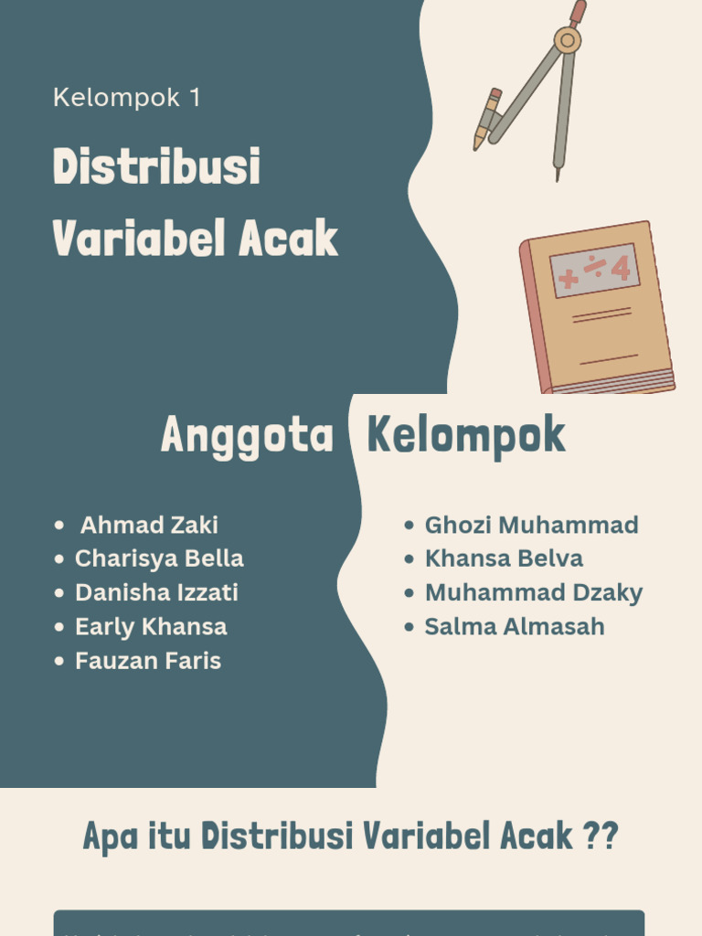 Distribusi Variabel Acak dan Probabilitas | PDF