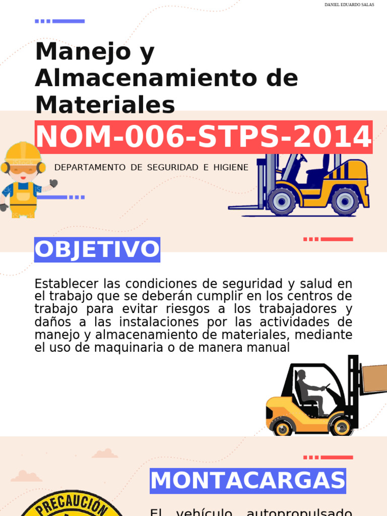Seguridad en Manejo de Materiales | PDF