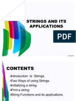 Strings And it's App in C