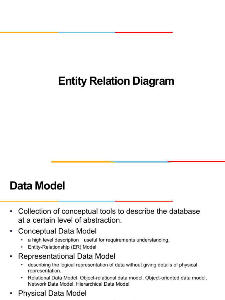 02 ER Diagram | PDF | Data Model | Conceptual Model