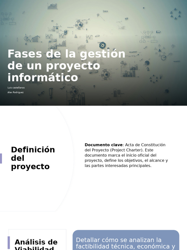 Fases de un Proyecto Informático | PDF | Software | Tecnologías de la ...